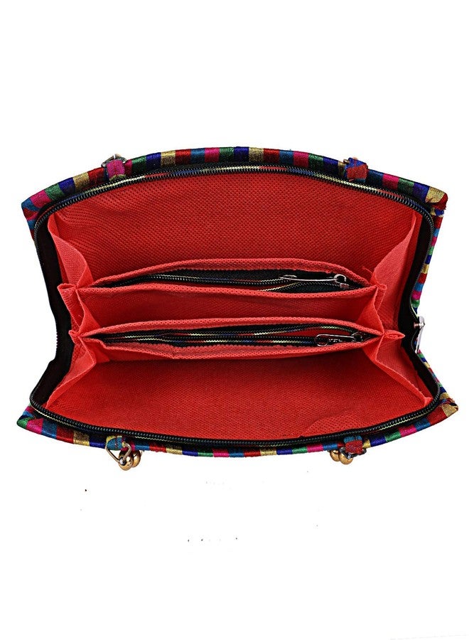 Sai Amrut Women's Handbag (Handbag_Orange) - Image 3